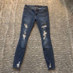 Hollister low rise skinny jeans
